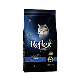 Reflex Plus Somonlu Kısırlaştırılmış Kedi Maması (1.5) + 500 gr. HEDİYE