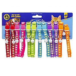 202592-91 Catlife Kediler ve Yavru Köpekler İçin Zilli Boyun Tasması Mix Color