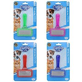 Kedi&Köpek için Fosforlu Telli Fırça