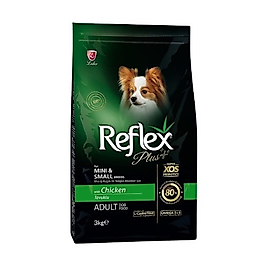 Reflex Plus Tavuk Etli Mini ve Küçük Irk Yetişkin Köpek Maması (3 kg) 8698995003414