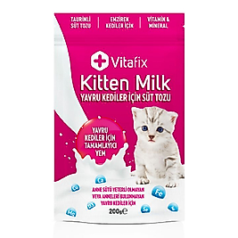 Vitafix Kedi Süt Tozu 200 g.