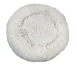 Dubex Ponchik Serisi Kedi Köpek Yatağı Beyaz 50 cm
