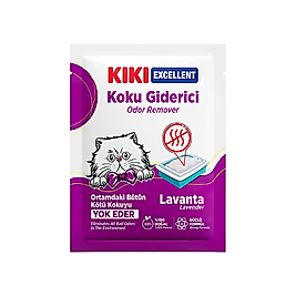 Kiki Excellent Lavanta Kokulu Kedi Kumu Koku Giderici (25 g)