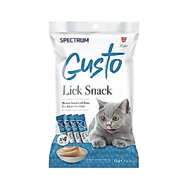 Spectrum Gusto Ton Balıklı Sıvı Kedi Ödül Maması (4 x 15 g)