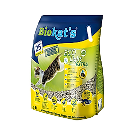 Biokat's Eco Light Extra Pelet Aktif Karbonlu Kedi Kumu (5 L)