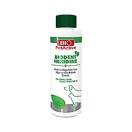Bio PetActive Biodent Hexidine Ağız ve Diş Bakım Solüsyonu (250 ml)