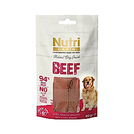 Nutri Canin %94 Sığır Etli Tahılsız Köpek Ödül Maması (80 g)