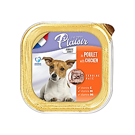 Plaisir Dog Tavuk Etli Yetişkin Köpek Konserve Maması (150 g)
