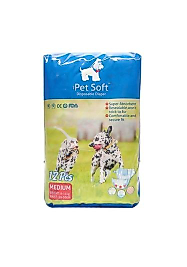 Pet Soft Köpek Külot Bez 4-8 kg Small 12'li