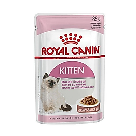 Royal Canin Kitten Gravy Soslu Etli Yaş Yavru Kedi Maması 85 gr