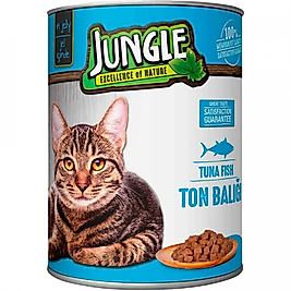 Jungle Kedi Konservesi 415 gr Ton Balıklı