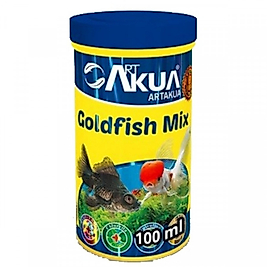 Goldfish Mix ( Japon )Granül Balık yemi 100 ml.