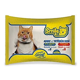 Smile Cat Pouch Kuzu-Somon  4*100 Gr