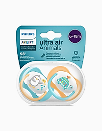 Philips Avent Ultra Air Animals 2li Emzik 6-18 Ay - Unisex