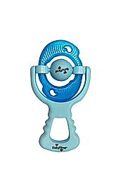 Baby Time Çıngıraklı Sulu Diş Kaşıyıcı Mavi