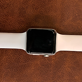 Apple Watch Seri 3 42mm Silver Aluminium Spor Band TR