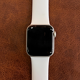 Apple Watch Seri 5 40mm Silver Aluminium Spor Band TR