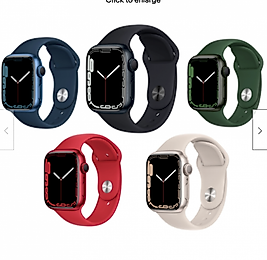 Apple Watch Series 7 41mm Aluminum Sport Band