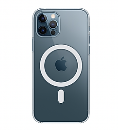 Iphone 12 Pro Max MagSafe Şeffaf Silikon Kılıf