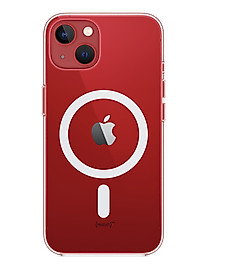 iphone 13 Mini MagSafe Şeffaf Silikon Kılıf