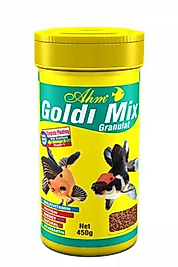 Ahm Goldi Mix Gran. Japon Balığı Yemi 100 ml