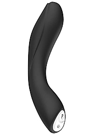 Xuanai Elbow Bükülebilir Eğik Şarjlı Vibratör - Siyah
