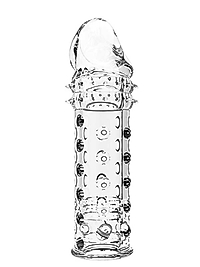 Penextender Tırtıklı Saydam Penis Kılıfı 16.3 cm