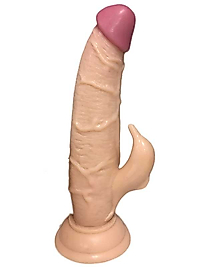 Censan Dickdo Gerçekçi Klitoris Uyarıcılı Dildo Penis 20cm