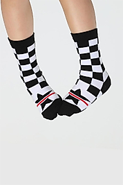 Casabony Star Dama Desenli Unisex Çocuk Çorap BN-065
