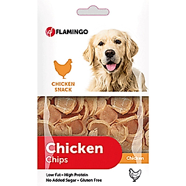 Flamingo Chicken Chips Köpek Ödülü 85Gr.