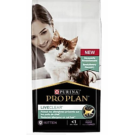 Pro Plan LiveClear Adult Somon Steriesed Cat 1.5Kg.