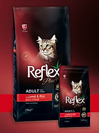 Reflex Plus Kuzu Etli Yetişkin Kedi Maması 1.5 Kg.