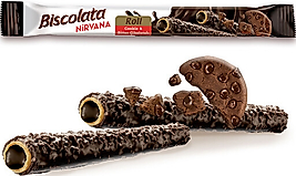 Bıscolata Nirvana Roll Cookie & Bitter Çikolatalı 22,5 Gr