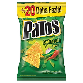 Patos Baharatlı Mısır Cipsi 167 Gr