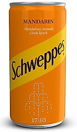 Schweppes Mandalina Aromalı Gazlı İçeçek 200 Ml