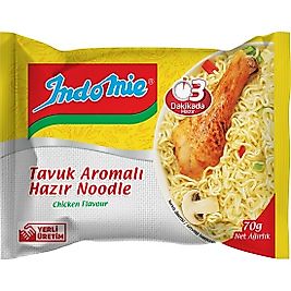 Indomıe Hazır Noodle 70G Tavuk Aromalı
