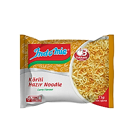 Indomıe Hazır Noodle 70G Köri Aromalı