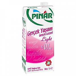 Pınar Lıght Sut 0,1 Yag 1 L