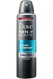 Dove Men Deodorant Sprey 150Ml Clean Comfort