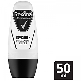 Rexona Roll On Deodorant 50Ml Invısıble Black Whıte
