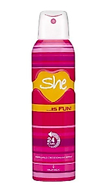 She Deodorant Sprey 150Ml Women Is Fun