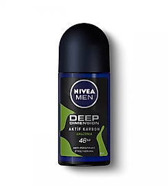 Nıvea Men Deep Dımensıon Roll On Deodorant 50Ml Amazonıa