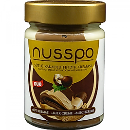Nusspo Duo Sutlu Kakaolu Fındık Kreması 350 Gr