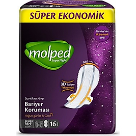 Molped Ped Ultra Uzun 16 Lı Gece