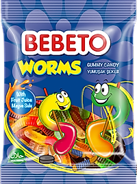 Bebeto Worms 80 Gr