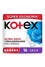 Kotex Ped Ultra Gece 16'lı