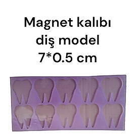 Epoksi Magnet kalıbı diş model