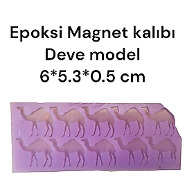 Epoksi Magnet kalıbı deve model