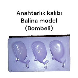 Epoksi anahtarlık kalıbı Balina model