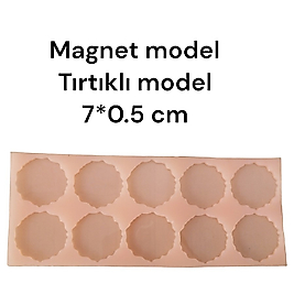Magnet kalıbı tırtıklı model